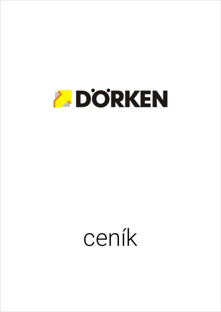 Ceník Dörken 2021 – titulní strana