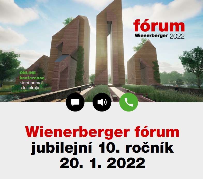 Titulka k pozvánce Wienerberger fórum
