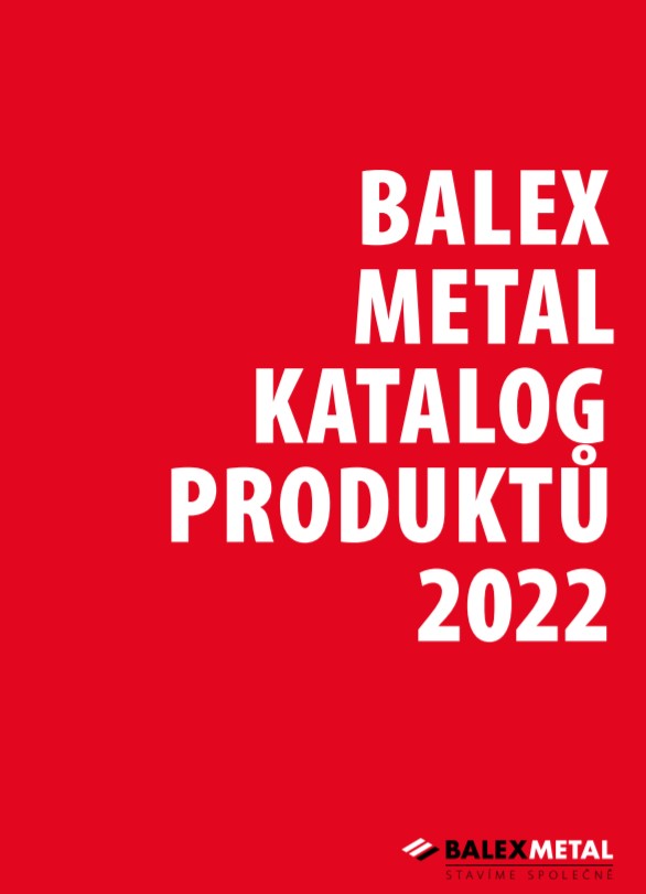 Titulní strana ke katalogu Balex Metal