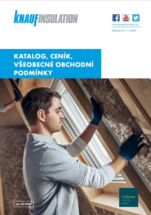 Titulka k ceníku Knauf Insulation