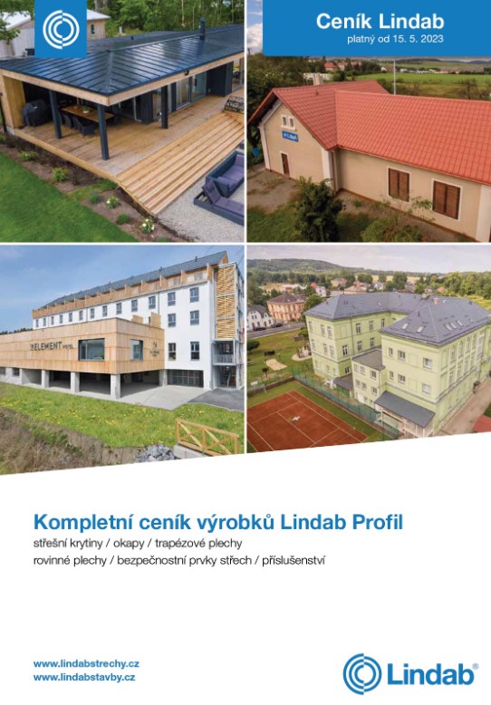 Ceník Lindab titulní strana