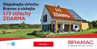 BRAMAC 1/3 střechy zdarma