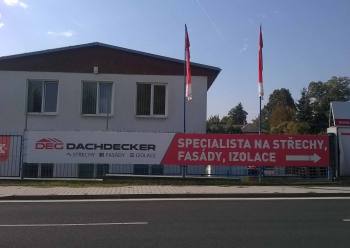 Dachdecker pobočka Teplice - střechy, okapy, půjčovna nářadí, stavební dřevo, stavebniny