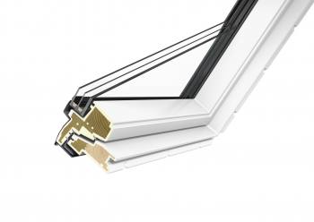 Řez novým trojsklem VELUX