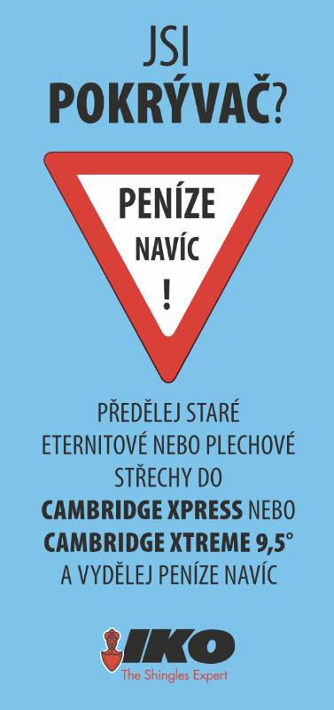IKO Cambridge modrá akce úvod