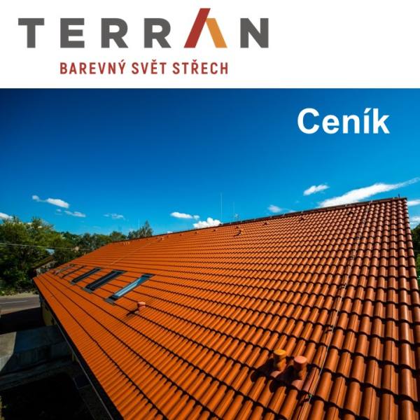 Titulní strana ceníku Terran
