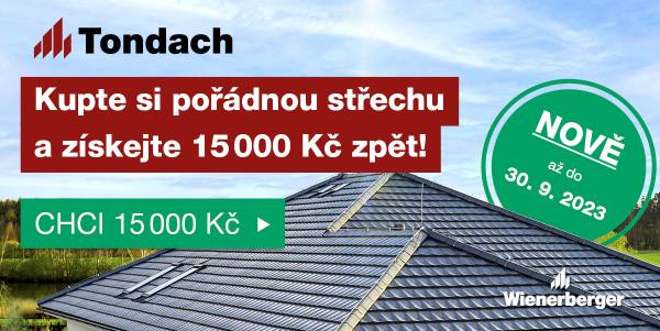 Tondach CashBack prodlouženo