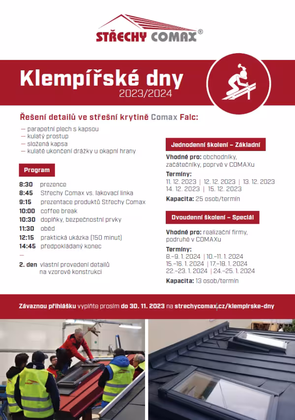 Klempířské dny titulní strana