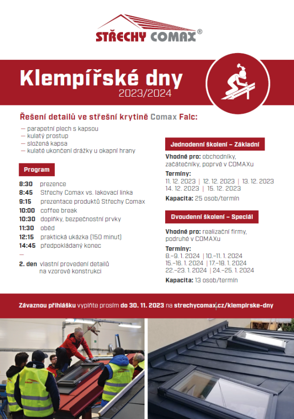 Klempířské dny titulní strana