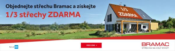 Bramac banner 1/3 zdarma