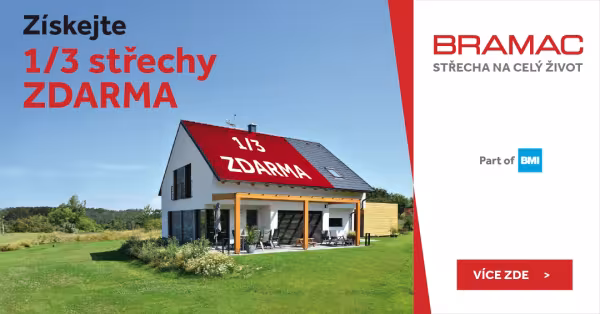 Bramac 1/3 střechy zdarma