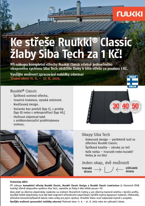 Leták Siba Tech za 1 Kč