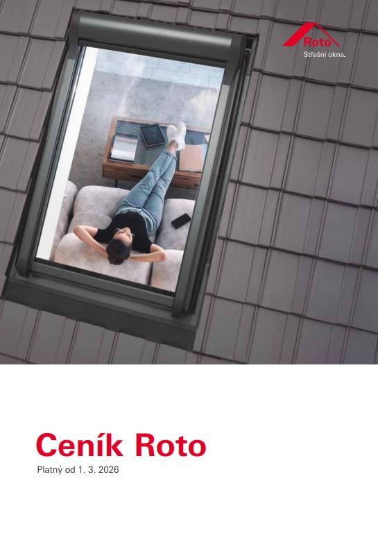 Titulní strana ceníku Roto