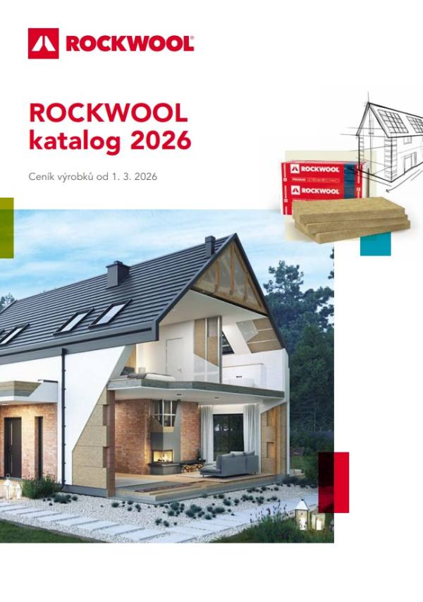 Titulní strana ceníku Rockwool