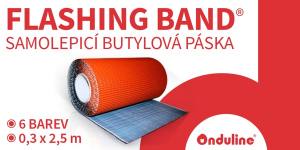 Samolepící butylová střešní páska – Onduline Flashing Band