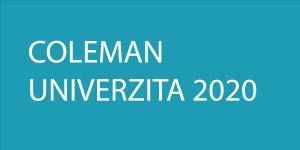 COLEMAN univerzita 2020