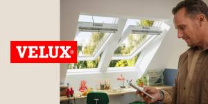 VELUX dálkově ovládané střešní onkno